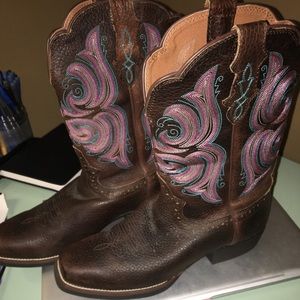 Justin’s Leather Cowboy Boots